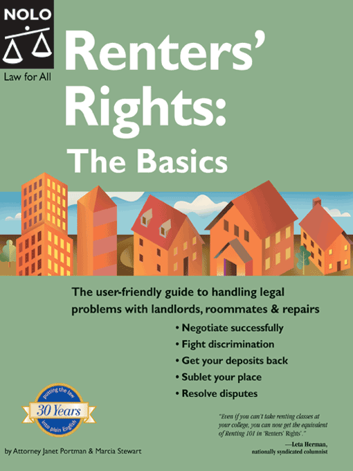 Title details for Renters' Rights: The Basics by Janet Portman - Available